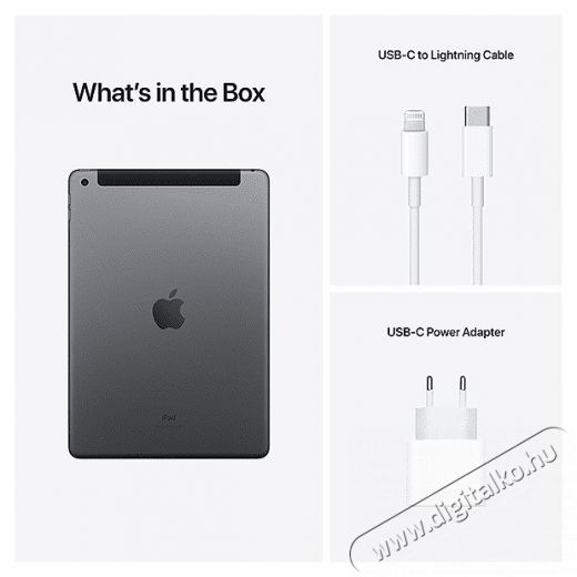 Apple 10,2" iPad 9 64GB Wi-Fi + Cellular Space Grey (asztroszürke) Egyéb - Nem forgalmazzuk ! - 387408