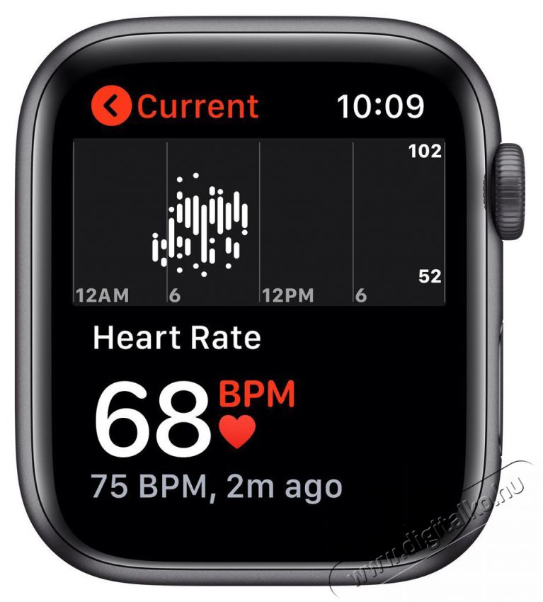 Apple Watch Nike SE (v2) GPS-es (40mm) asztrosz&uuml;rke alum&iacute;nium tok, fekete szilikon Nike sportsz&iacute;jas okos&oacute;ra Mobil / Kommunik&aacute;ci&oacute; / Smart - Okos eszk&ouml;z - Okos&oacute;ra - 385989