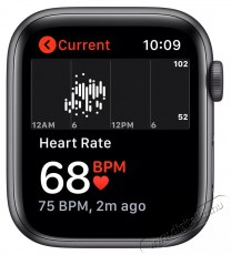 Apple Watch Nike SE (v2) GPS-es (40mm) asztrosz&uuml;rke alum&iacute;nium tok, fekete szilikon Nike sportsz&iacute;jas okos&oacute;ra Mobil / Kommunik&aacute;ci&oacute; / Smart - Okos eszk&ouml;z - Okos&oacute;ra - 385989