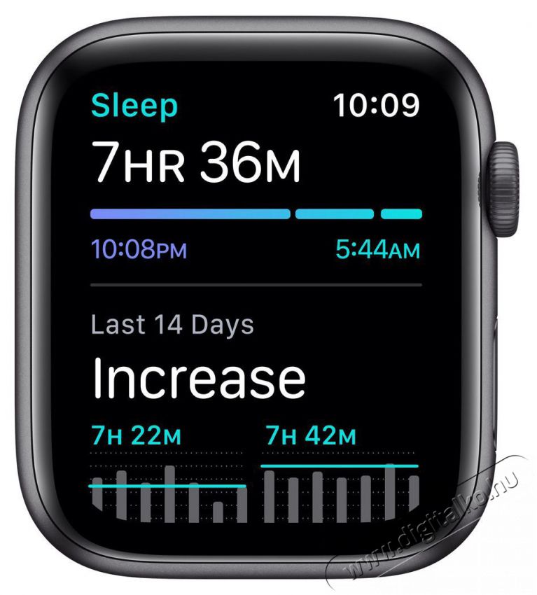 Apple Watch Nike SE (v2) GPS-es (40mm) asztrosz&uuml;rke alum&iacute;nium tok, fekete szilikon Nike sportsz&iacute;jas okos&oacute;ra Mobil / Kommunik&aacute;ci&oacute; / Smart - Okos eszk&ouml;z - Okos&oacute;ra - 385989