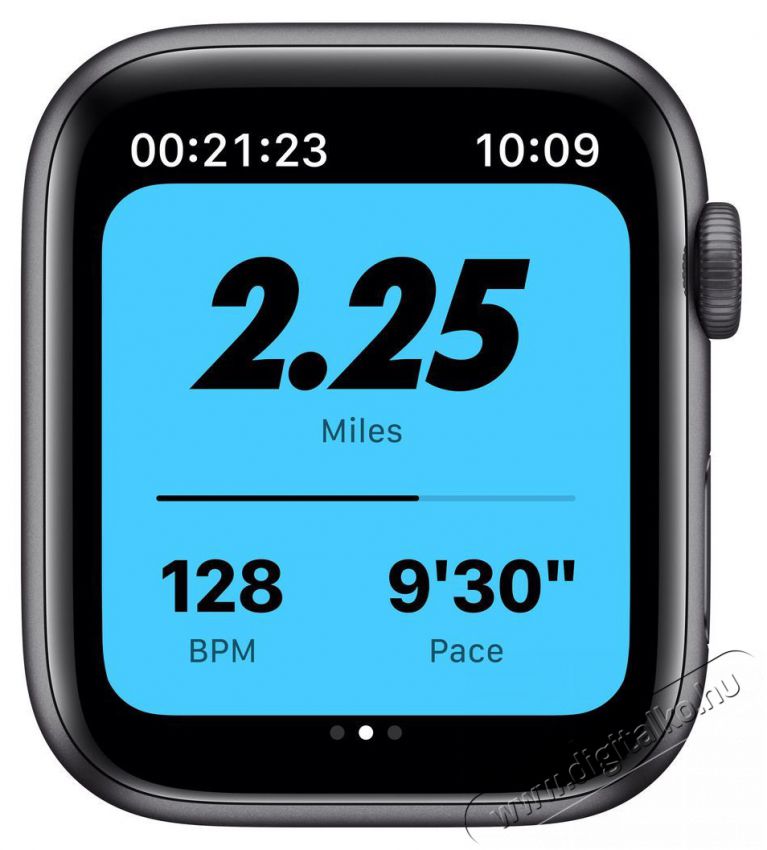 Apple Watch Nike SE (v2) GPS-es (40mm) asztrosz&uuml;rke alum&iacute;nium tok, fekete szilikon Nike sportsz&iacute;jas okos&oacute;ra Mobil / Kommunik&aacute;ci&oacute; / Smart - Okos eszk&ouml;z - Okos&oacute;ra - 385989