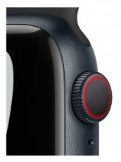 Apple Watch Nike S7 Cellular (41mm) &eacute;jfekete alum&iacute;nium tok, fekete szilikon Nike sportsz&iacute;jas okos&oacute;ra Mobil / Kommunik&aacute;ci&oacute; / Smart - Okos eszk&ouml;z - Okos&oacute;ra - 432951