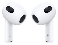 Apple AirPods 3 True Wireless Bluetooth fülhallgató és Lightning töltőtok Audio-Video / Hifi / Multimédia - Fül és Fejhallgatók - Fülhallgató mikrofonnal / headset - 453800