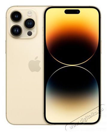 Apple  iPhone 14 Pro Max Mobiltelefon, 128GB, 5G, Aranyszínű  Mobil / Kommunikáció / Smart - Okostelefon - iOS - 453651