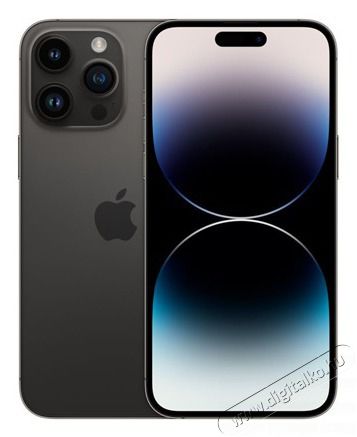 Apple iPhone 14 Pro Max 6,7" 5G 6/128GB Space Black okostelefon - fekete Mobil / Kommunikáció / Smart - Okostelefon - iOS - 453649