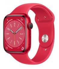 Apple Watch S8 Cellular (45mm) alumínium tok,  sportszíjas okosóra Mobil / Kommunikáció / Smart - Okos eszköz - Okosóra - 455330