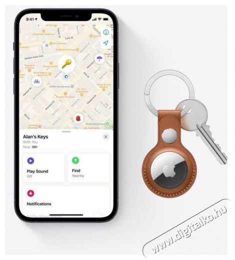 Apple AirTag nyomkövető biléta Iroda és számítástechnika - Egyéb számítástechnikai termék - 463427