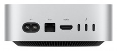 Apple Mac Mini/M4 chip 10 magos CPU és GPU/24GB/512GB SSD/ezüst asztali számítógép Iroda és számítástechnika - Asztali számítógép - 507490