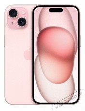 Apple iPhone 15 6,1 5G 6/128GB pink okostelefon Mobil / Kommunikáció / Smart - Okostelefon - iOS - 508781