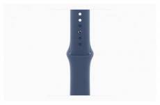 Apple Watch S10 GPS (42mm) ezüst alumínium tok, denim sportszíj (M/L) okosóra Mobil / Kommunikáció / Smart - Okos eszköz - Okosóra - 514599