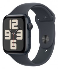 Apple Watch SE2 v3 GPS (40mm) éjfekete alumínium tok, éjfekete sportszíj (M/L) okosóra Mobil / Kommunikáció / Smart - Okos eszköz - Okosóra - 514608