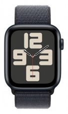 Apple Watch SE2 v3 GPS (40mm) éjfekete alumínium tok, tinta sportszíj okosóra Mobil / Kommunikáció / Smart - Okos eszköz - Okosóra - 514609