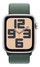 Apple Watch SE2 v3 GPS (44mm) csillagfény alumínium tok, tózöld sportszíj okosóra Mobil / Kommunikáció / Smart - Okos eszköz - Okosóra - 514582