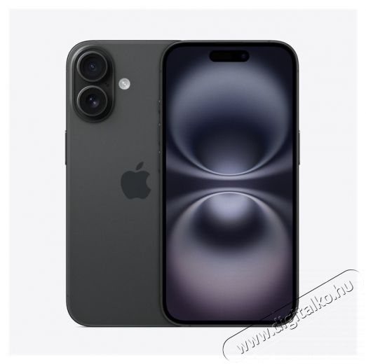 Apple iPhone 16 6,1" 5G 8/128GB fekete okostelefon Mobil / Kommunikáció / Smart - Okostelefon - iOS - 516165