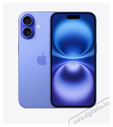 Apple iPhone 16 6,1 128GB kártyafüggetlen okostelefon - ultramarin (iOS) Mobil / Kommunikáció / Smart - Okostelefon - iOS - 516167