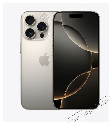 Apple iPhone 16 Pro 6,3 5G 8/128GB natúr titán okostelefon Mobil / Kommunikáció / Smart - Okostelefon - iOS - 516173