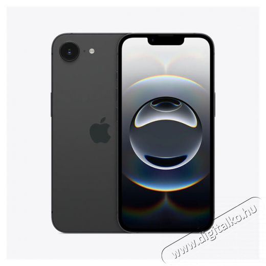 Apple iPhone 16e 6,1" 5G 8/128GB DualSIM fekete okostelefon Mobil / Kommunikáció / Smart - Okostelefon - iOS - 516179