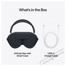 Apple AirPods Max (2024) &eacute;jfekete Audio-Video / Hifi / Multim&eacute;dia - F&uuml;l &eacute;s Fejhallgat&oacute;k - Fejhallgat&oacute; - 518503