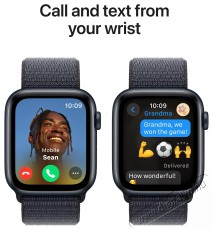Apple Watch SE 44mm Midnight Aluminium Case with Ink Sport Loop Mobil / Kommunikáció / Smart - Okos eszköz - Okosóra - 523642