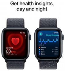 Apple Watch SE 44mm Midnight Aluminium Case with Ink Sport Loop Mobil / Kommunikáció / Smart - Okos eszköz - Okosóra - 523642