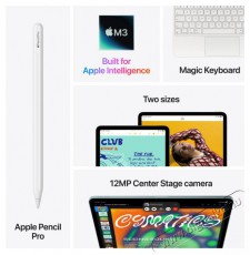 Apple iPad Air 11  2025 256GB Cellular M3 - Kék tablet Mobil / Kommunikáció / Smart - Tablet - iOS tablet - 523727