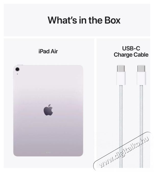 Apple iPad Air 13  2025 128GB WiFi M3 - Lila tablet Mobil / Kommunik&aacute;ci&oacute; / Smart - Tablet - iOS tablet - 523710