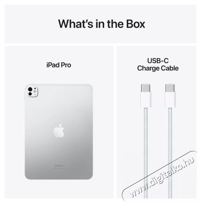 Apple iPad Pro 13 2024 1TB M4 nanotextur&aacute;lt &uuml;veg - ez&uuml;st tablet Mobil / Kommunik&aacute;ci&oacute; / Smart - Tablet - iOS tablet - 523711