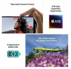 Apple iPhone 16 Plus 256GB rózsaszín Mobil / Kommunikáció / Smart - Okostelefon - iOS - 526841