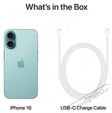 Apple iPhone 16 Plus 512GB récezöld Mobil / Kommunikáció / Smart - Okostelefon - iOS - 526844