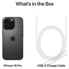 Apple iPhone 16 Pro Max 512GB fekete titán Mobil / Kommunikáció / Smart - Okostelefon - iOS - 526850