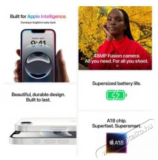 Apple iPhone 16e 128 GB fekete Mobil / Kommunikáció / Smart - Okostelefon - iOS - 526851
