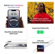 Apple iPhone 16e 512 GB fekete Mobil / Kommunikáció / Smart - Okostelefon - iOS - 526853