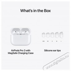 Apple AirPods Pro 3 Fülhallgató Audio-Video / Hifi / Multimédia - Fül és Fejhallgatók - Fülhallgató - 529232