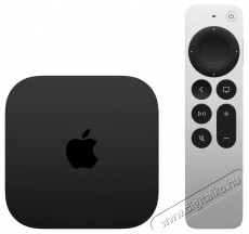 Apple TV 4K 2022 64 GB Audio-Video / Hifi / Multimédia - CD / DVD / Blu-Ray / Multimédia készülék - Multimédia lejátszó - 524122