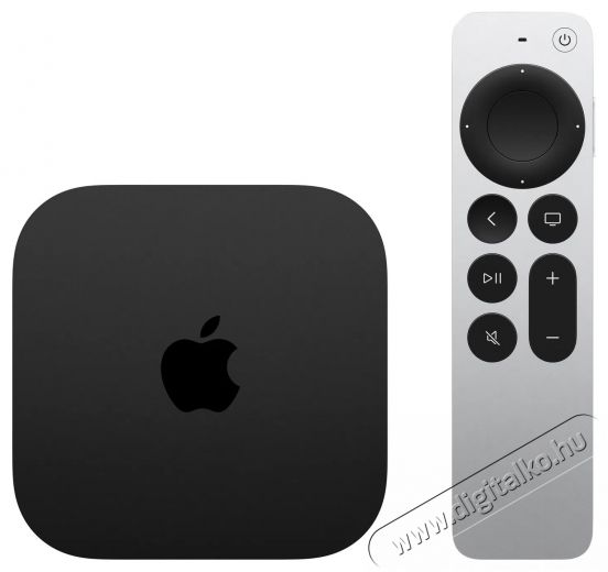 Apple TV 4K 2022 64 GB Audio-Video / Hifi / Multimédia - CD / DVD / Blu-Ray / Multimédia készülék - Multimédia lejátszó - 524122