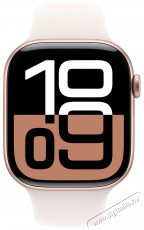 Apple Watch Series 10 46mm Cellular Rose Gold Aluminium Case with Light Blush Sport Band - M/L Mobil / Kommunik&aacute;ci&oacute; / Smart - Okos eszk&ouml;z - Okos&oacute;ra - 523673