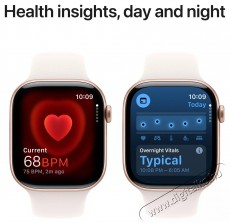 Apple Watch Series 10 46mm Cellular Rose Gold Aluminium Case with Light Blush Sport Band - M/L Mobil / Kommunik&aacute;ci&oacute; / Smart - Okos eszk&ouml;z - Okos&oacute;ra - 523673