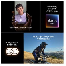 Apple iPhone 16 Pro Max 512GB sivatagszínű titán Mobil / Kommunikáció / Smart - Okostelefon - iOS - 523692