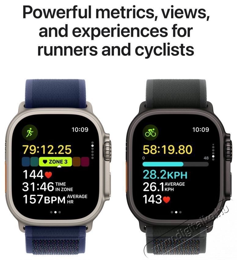 Apple Watch Ultra 2 49mm Black Titanium Case with Black Titanium Milanese Loop - S Mobil / Kommunik&aacute;ci&oacute; / Smart - Okos eszk&ouml;z - Okos&oacute;ra - 523662