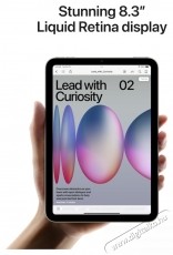 Apple iPad mini (A17 Pro) Cellular 128 GB, K&eacute;k Mobil / Kommunik&aacute;ci&oacute; / Smart - Tablet - iOS tablet - 534155