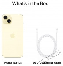 Apple iPhone 15 Plus Mobiltelefon, 256GB, 5G, S&aacute;rga Mobil / Kommunik&aacute;ci&oacute; / Smart - Okostelefon - iOS - 535976