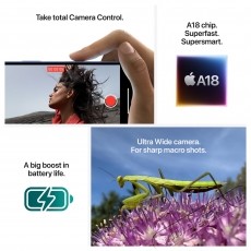 Apple iPhone 16 Plus Mobiltelefon, 256GB, 5G, R&eacute;cez&ouml;ld Mobil / Kommunik&aacute;ci&oacute; / Smart - Okostelefon - iOS - 535978