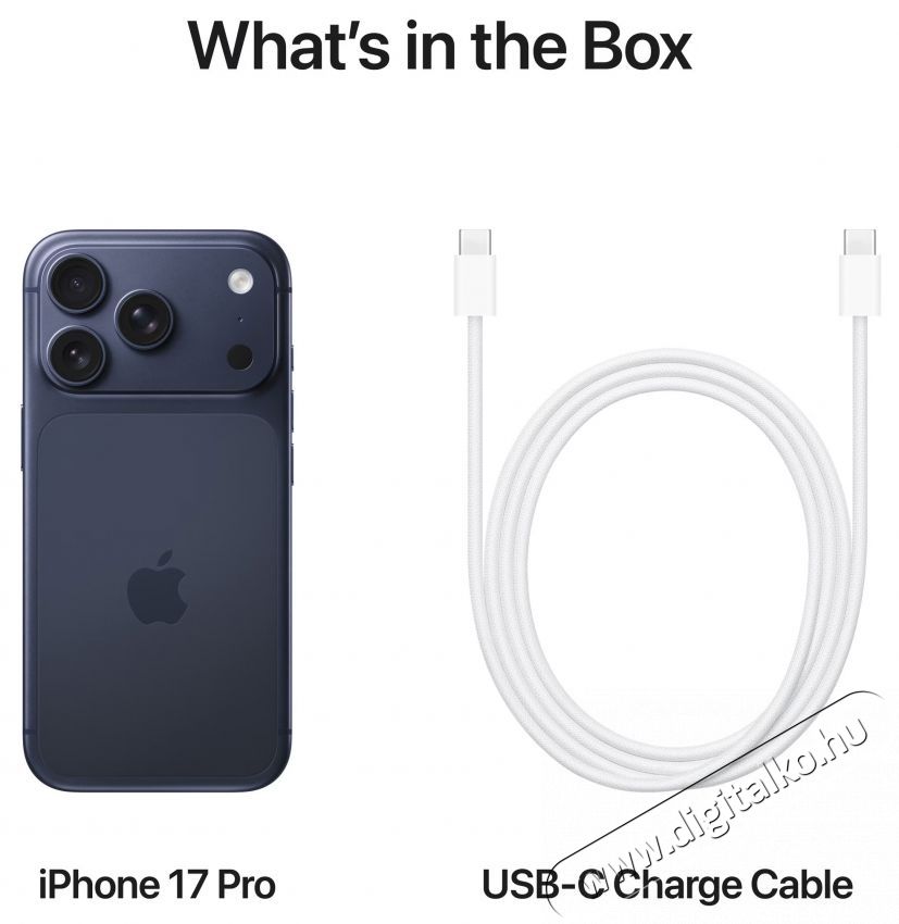 Apple iPhone 17 Pro Mobiltelefon, 512GB, 5G, M&eacute;lyk&eacute;k Mobil / Kommunik&aacute;ci&oacute; / Smart - Okostelefon - iOS - 535980