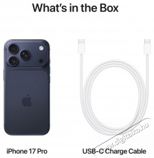 Apple iPhone 17 Pro Mobiltelefon, 512GB, 5G, M&eacute;lyk&eacute;k Mobil / Kommunik&aacute;ci&oacute; / Smart - Okostelefon - iOS - 535980