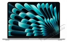 Apple MacBook Air 13  laptop, Apple M3 chip 8-core CPU, 10-core GPU, 8GB, 512GB SSD, macOS, Magyar billentyűzet, Silver - 2024 - Iroda &eacute;s sz&aacute;m&iacute;t&aacute;stechnika - Notebook - 535998