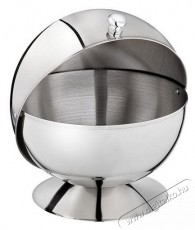 APS Rozsdamentes acél cukortartó forgatható fedéllel 00033 Konyhai termékek - Edény - Kiegészítő - 524133