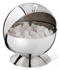 APS Rozsdamentes acél cukortartó forgatható fedéllel 00033 Konyhai termékek - Edény - Kiegészítő - 524133