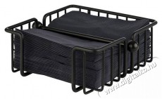 APS Szalvétatartó, fekete 19x19 cm URBAN, 11770 Konyhai termékek - Egyéb / Konyhai kiegészítő - 524130