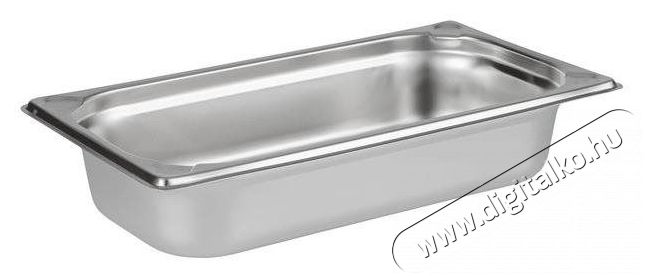 APS GN Rozsdamentes acél 1/3, 32,5 x 17,6 cm, 65 mm, 2,5 l, 81302 Konyhai termékek - Edény - Ételtároló - 526891