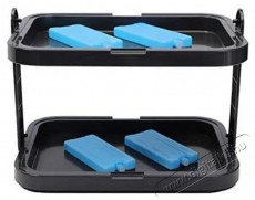 APS Hűt&ouml;tt b&uuml;f&eacute; vitrin 2 szintes, fekete 09204 Konyhai term&eacute;kek - Ed&eacute;ny - Egy&eacute;b ed&eacute;ny - 526858